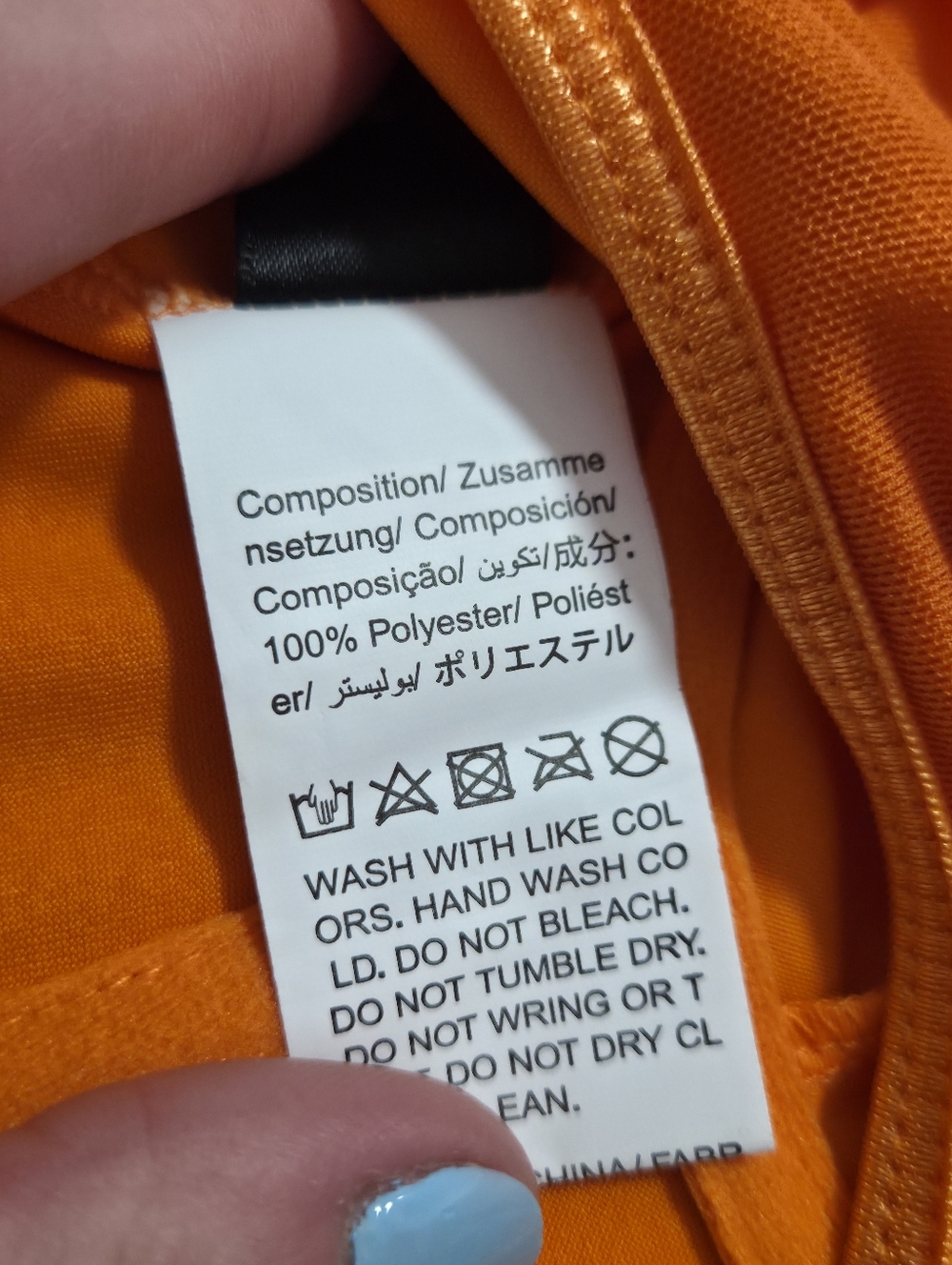 Shein Orange Stretchy Bustier Tank Top Size Small - Picture 4 of 5